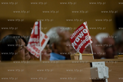 Gdansk. Sala konferencyjna Naczelnej Organizacji Technicznej....