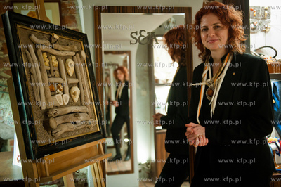 Gdansk. Manufaktura S&A w Muzeum Bursztynu. Tryptyk...