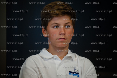 Gdynia. Infobox. Konferencja prasowa prezentujaca Gdynski...