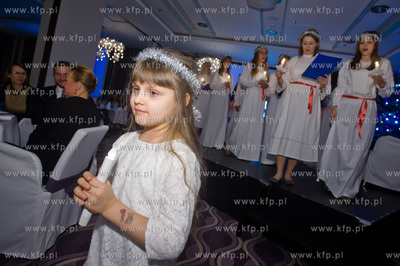 Gdansk. Hotel Hilton. Spotkanie Swiateczne ze szwedzką...