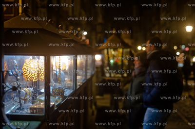 Gdansk. Swieta na Mariackiej, Mariacka na swieta, projekt...