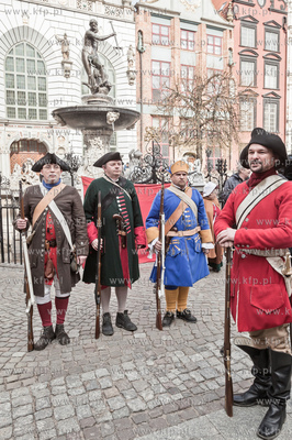 Gdansk. Obchody 380 urodzin Fontanny Neptuna. Uroczysta...