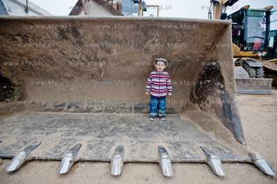 Gdansk. Matarnia. Kolej na PKM - Dzien Otwarty powstajacej...