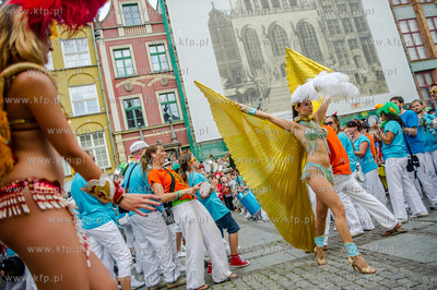 Gdansk. 6 Gdanski Festiwal Kultury Brazylijskiej SambaFEST....