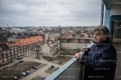 Gdansk. Nowy Port. Kandydaci do Rady Dzielnicy zwiazani...