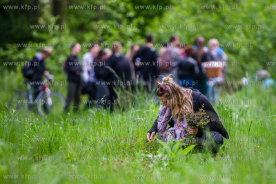 Gdansk. Dolina Radosci. Weekendowa akcja miejska Streetwaves....