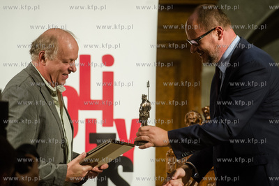 Gdansk. Dwor Artusa. Festiwal Solidarity of Art. Uroczyste...