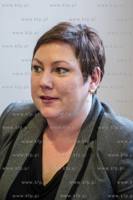 Gdansk. Sala konferencyjna hotelu Hilton. Wspolna konferencja...