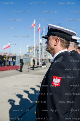 Port Wojenny w Gdyni Oksywie. Uroczystosc objecia obowiazkow...