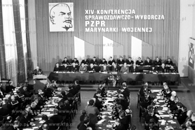 Obrady XIV Konferencji Sprawozdawczo - Wyborczej PZPR...