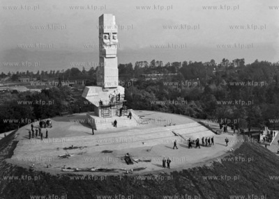 Budowa pomnika na Westerplatte w Gdańsku. (lata60).
1966
0004207z
Fot....
