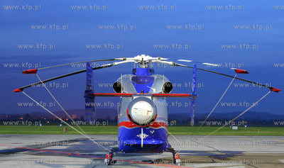 Gdansk, Rebiechowo Nz. smiglowiec MD902 Explorer w...