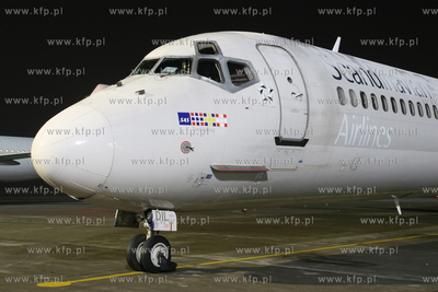 Gdansk , Rebiechowo Nz. MD-82 linii SAS
22.12.2007
fot....