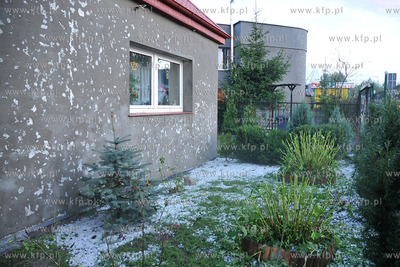 Potezne gradobicie przeszlo przeszlo w w poznych godzinach...