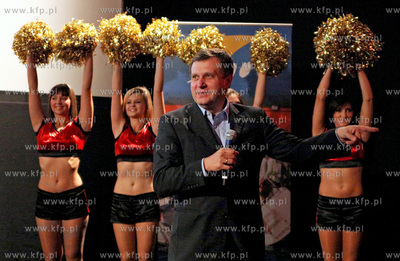 Oficjalna prezentacja zespolu Trefla Sopot w sopockim...