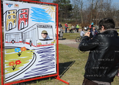 Gdansk Brzezno, ul. Czarny Dwor. Festyn komunikacyjny...