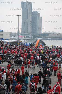 Gdynia. Jubileuszowa, X edycja parady Mikolaje na Motocyklach...