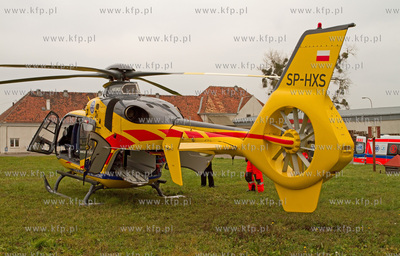 Na dyzurze w Lotniczym Pogotowiu Ratunkowym w Gdansku....