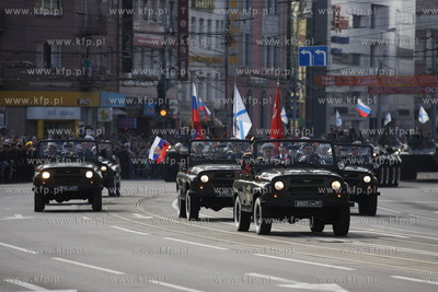 Rosja, Kaliningrad. Parada z okazji 68 rocznicy zwyciestwa...