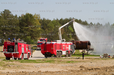 W Porcie Lotniczym Gdansk odbyly sie wspolne cwiczenia...