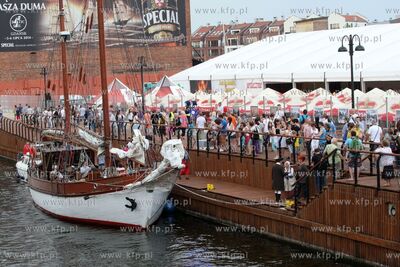 Oficjalne otwarcie nbrzezy Wyspy Spichrzow. 25.07.2014...