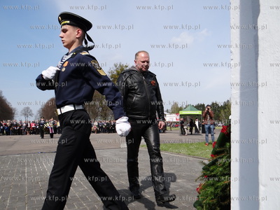 Uroczystosci z okazji zakonczenia II wojny swiatowej...