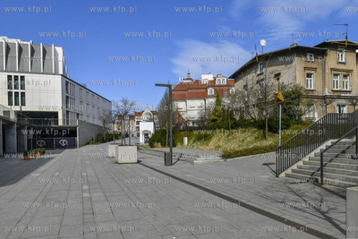 Sopot. Miasto Sopot w czasie stanu epidemii. Nz. okolice...