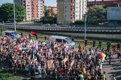 Gdańsk.  VIII Trójmiejski Marsz Równości.  27.05.2023...