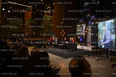 Gdańsk. ECS. Premiera książki  Katarzyny Żelazek...