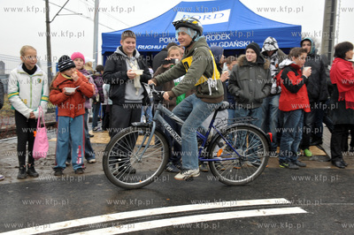 Otwarcie nowoczesnego miasteczka ruchu drogowego, ktore...