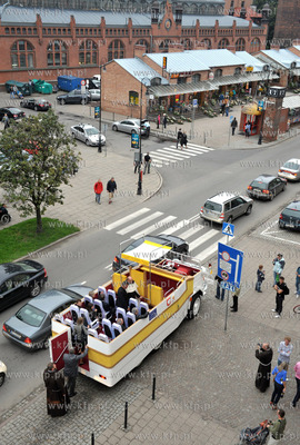 Na Podwalu Staromiejskim w Gdansku stanal nietypowy...