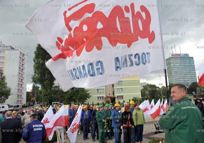 W 31. rocznice podpisania Porozumien Sierpniowych stoczniowa...