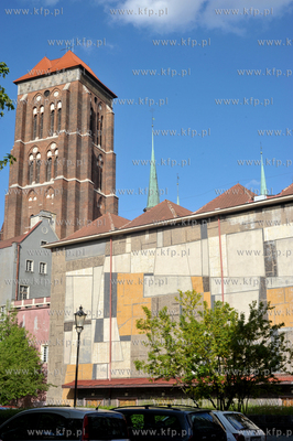 Gdansk kino Neptun, dawne Leningrad.  Wyjscie z kina...