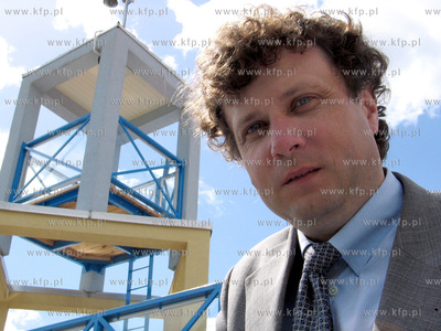 Prezydent miasta Sopotu Jacek Karnowski na terenie...