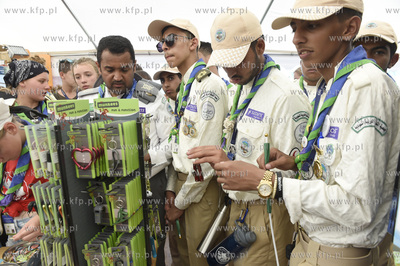 Zlot ZHP Gdańsk 2018 na Wyspie Sobieszewskiej. Dzień...