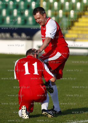 Gdansk. Stadion Lechii Gdansk. Mecz pilkarski pomiedzy...