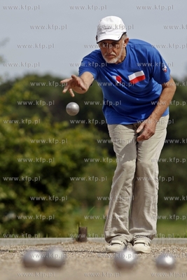 Gdansk. Park Reagana. Festiwal Gry w Petanque w Gdańsku...