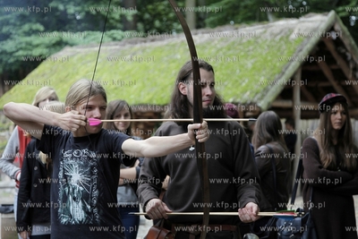 Swieto Plonow na sopockim Grodzisku. Na zdjeciach czesc...