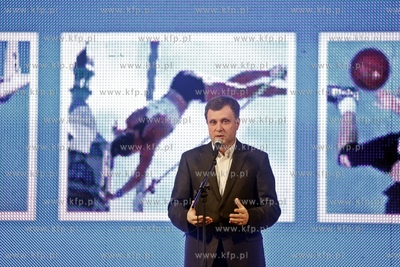 Sopocka Gala Sportu. Nz prezydent Sopotu Jacek Karnowski.
08.02.2013
fot....