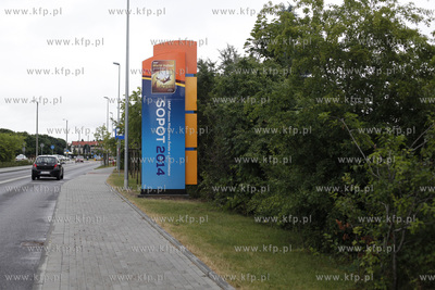 Witacze promujące Halowe Mistrzostwa Swiata w Lekkoatletyce,...