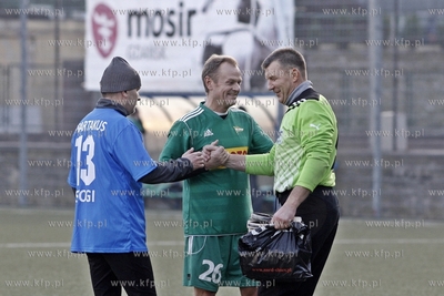 Gdansk. Boisko przy ul. Traugutta.  Sylwestrowy mecz...