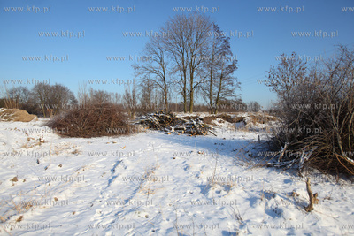 Wislinka. Miejsce, wktorym wykopywano bursztyn.
24.01.2014
fot....