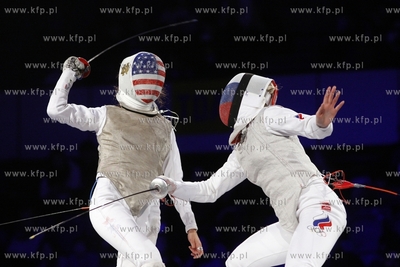 Gdańsk. Hala AWFiS. Puchar Świata we Florecie Kobiet...