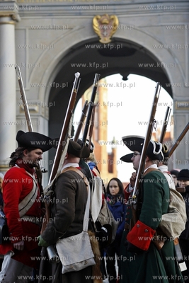 Gdańsk. Plac między Złotą Bramąi Katownią. Historyczna...