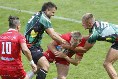 Gdynia. Mistrzostwa Europy w Rugby 7. Mecz o 11 miejsce...