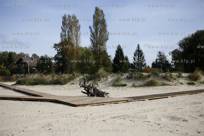 Uroczystośc otwarcia sztucznej wydmy na terenie Stacji...