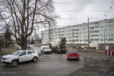 Skrzyżowanie ulic Skiby i Stryjewskiego w Gdańsku.
06.02.2020
fot....