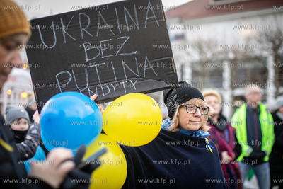 Sopot: Solidarnie z Ukrainą. Wiec poparcia dla narodu...