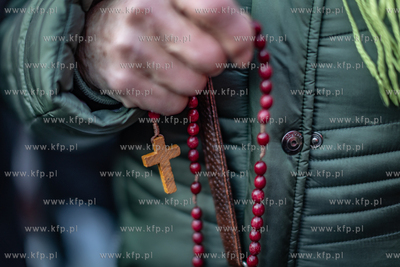 Demonstracja wsparcia dla lekarzy i pacjentek w Gdańsku....