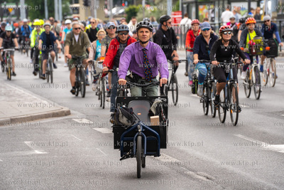 Wielki Przejazd Rowerowy na ulicach Gdańska. 09.06.2024...